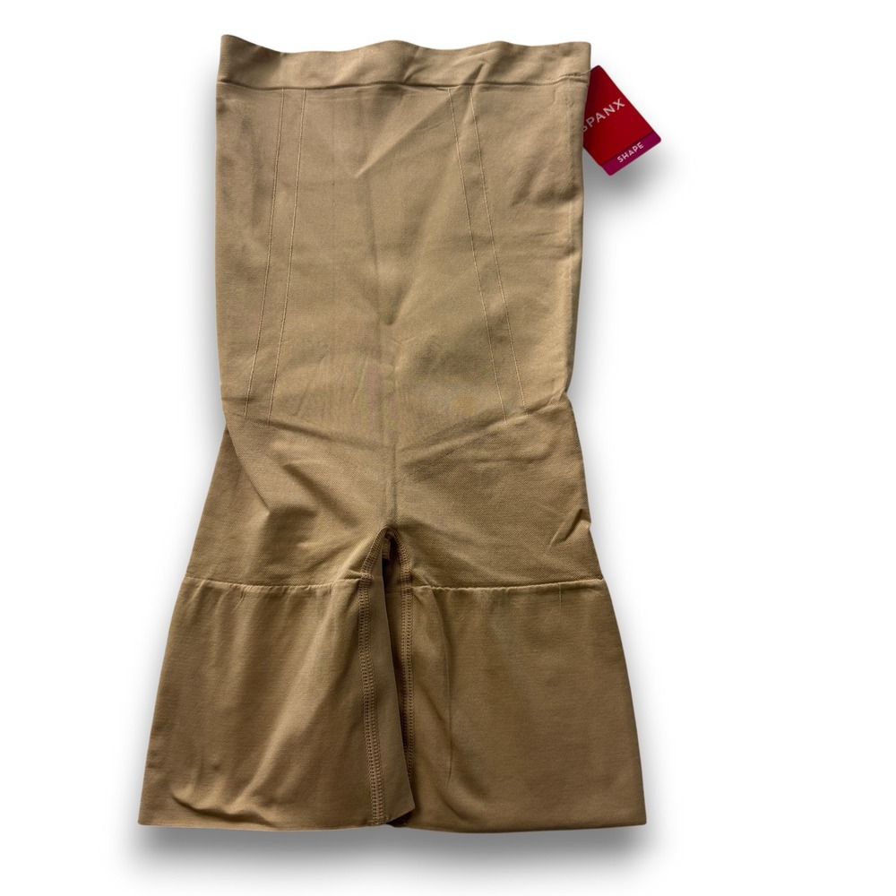 Spanx Everyday Shaping Boyshorts Nude High Waist Seamless Shapewear SS1915 M